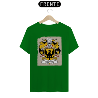 Nome do produto Camiseta Brasão Família Azevedo Sobrenomes Símbolos