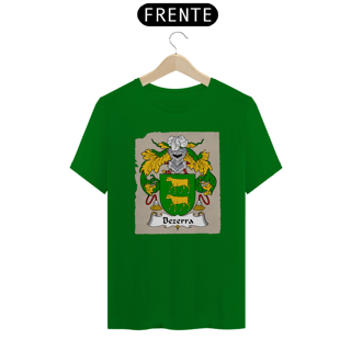 Nome do produto Camiseta Brasão Família Bezerra Sobrenomes Heráldica 