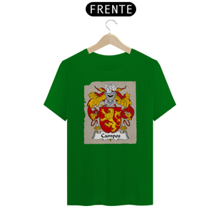 Nome do produto Camiseta Brasão Família Campos Sobrenomes Símbolos