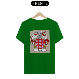 Nome do produto Brasão Família Brito Origem Historia Camiseta Sobrenome