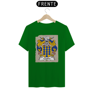 Nome do produto Brasão Família Castro Camiseta Origem Sobrenome Símbolos