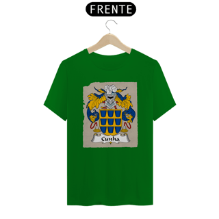 Nome do produto Brasão Família Cunha Origem Camiseta Sobrenome