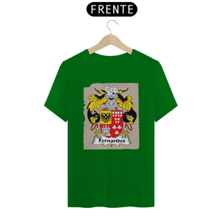 Nome do produto Brasão Família Fernandes Camiseta Sobrenomes Símbolos