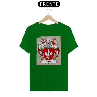 Nome do produto Brasão Família Piva Origem Historia Camiseta Sobrenome