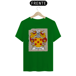 Nome do produto Brasão Família Tavares Origem Historia Camiseta Sobrenome 