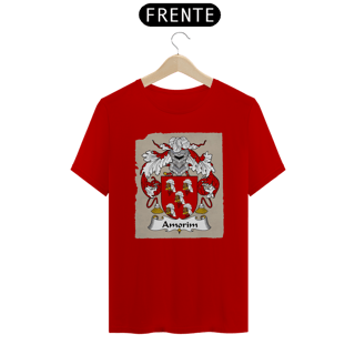 Nome do produto Camiseta Brasão Família Amorim Heráldica  Sobrenomes Símbolo