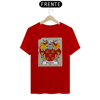 Nome do produto Camiseta Brasão Família Bastos Sobrenomes Símbolos