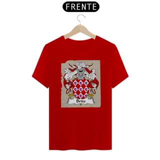 Nome do produto Brasão Família Brito Origem Historia Camiseta Sobrenome