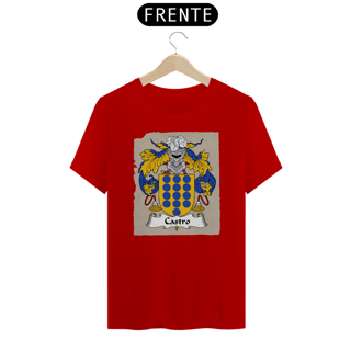 Nome do produto Brasão Família Castro Camiseta Origem Sobrenome Símbolos