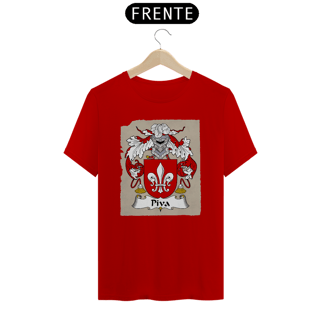 Nome do produto Brasão Família Piva Origem Historia Camiseta Sobrenome