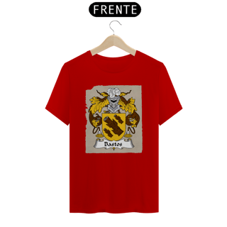 Nome do produto Brasão Família Bastos Origem Historia Camiseta Sobrenome