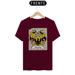 Nome do produto Camiseta Brasão Família Azevedo Sobrenomes Símbolos