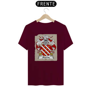 Nome do produto Camiseta Brasão Família Barros Sobrenomes Simbolos