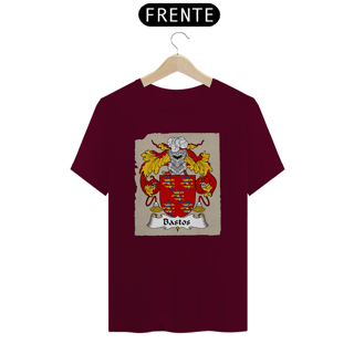 Nome do produto Camiseta Brasão Família Bastos Sobrenomes Símbolos