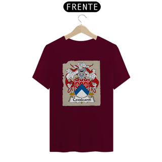 Nome do produto Camiseta Brasão Família Cavalcanti Sobrenomes Símbolos