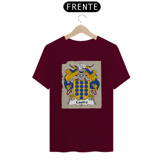 Nome do produto Brasão Família Castro Camiseta Origem Sobrenome Símbolos