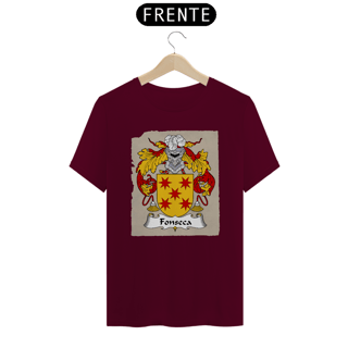 Nome do produto Brasão Família Fonseca Camiseta Sobrenomes Origem
