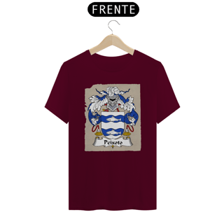 Nome do produto Brasão Família Peixoto Camiseta Origem Sobrenomes 