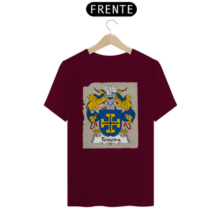 Nome do produto Brasão Família Teixeira Origem Historia | Camiseta Sobrenome 