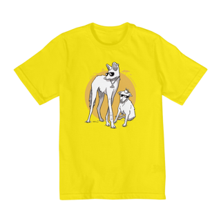 Nome do produto Camiseta Guará e Caramelo Vida Loka - 2 a 8 anos