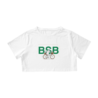 Nome do produto Cropped capivara BSB verde