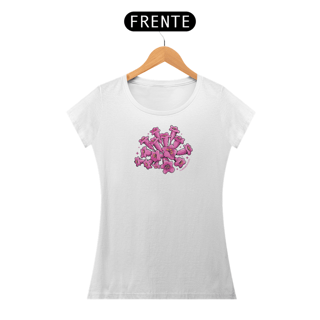 Nome do produto Camiseta Baby long – Ipê Rosa
