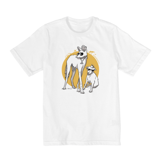 Nome do produto Camiseta Guará e Caramelo Vida Loka - 2 a 8 anos