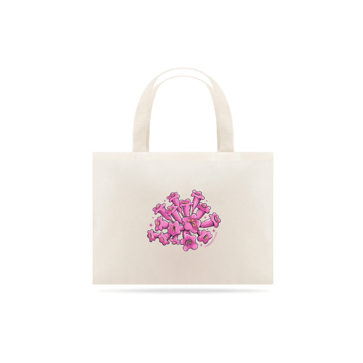 Nome do produto: Ecobag Ipê Rosa