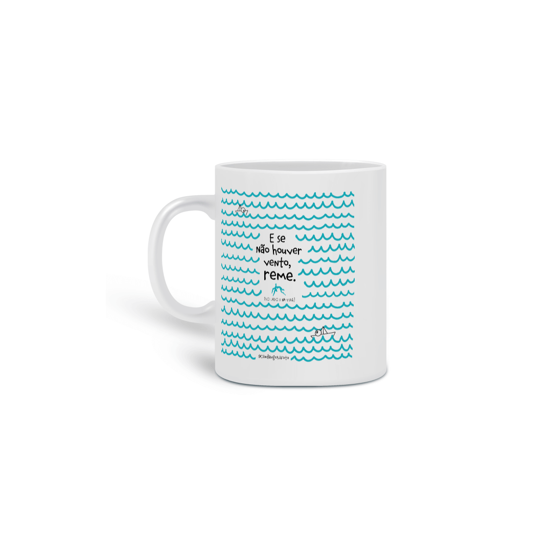 Nome do produto: Caneca Lago Paranoá - branca