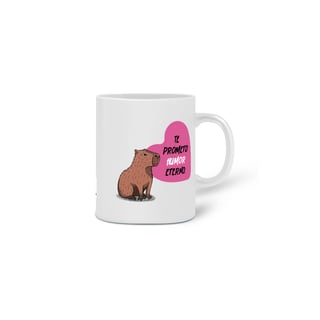 Nome do produto Caneca Capivara humor eterno - branca