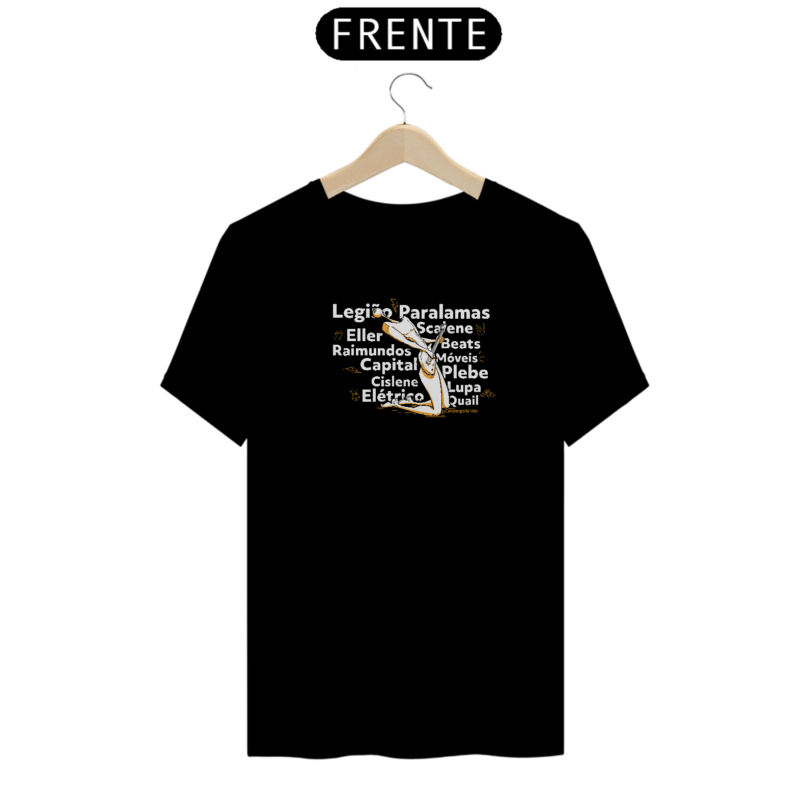 Camiseta Capital do Rock - raras