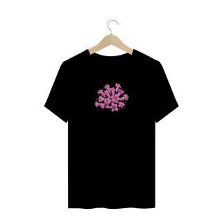 Nome do produto Camiseta Ipê Rosa - Plus size