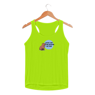 Nome do produto Regata esportiva Capivara Fit