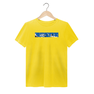 Nome do produto Camiseta estonada reta ícones Brasília