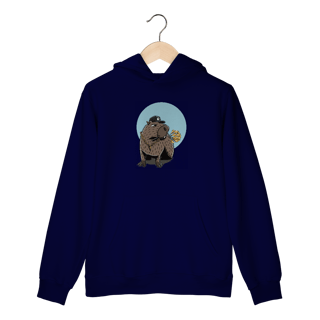 Nome do produto Moletom canguru Punchline - capivara