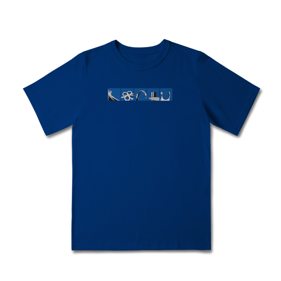 Camiseta infantil ícones Brasília