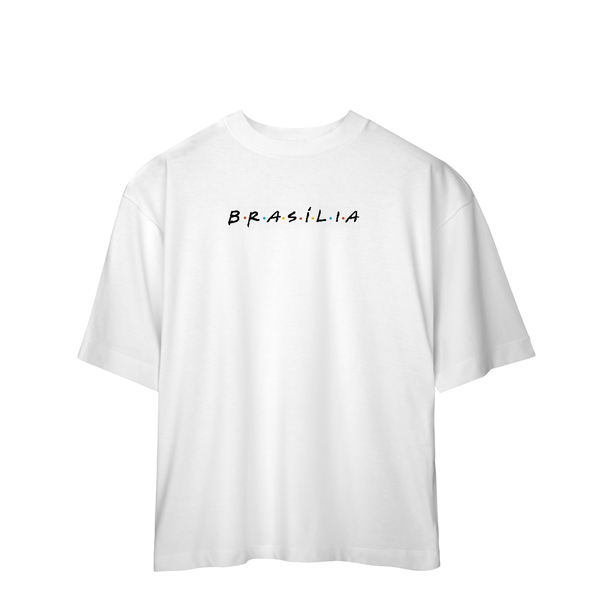 Nome do produto: Camiseta oversized Brasília Friends