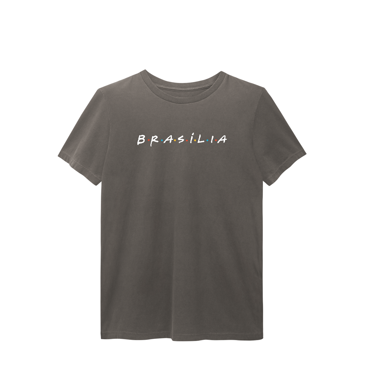 Nome do produto: Camiseta estonada Brasília Friends