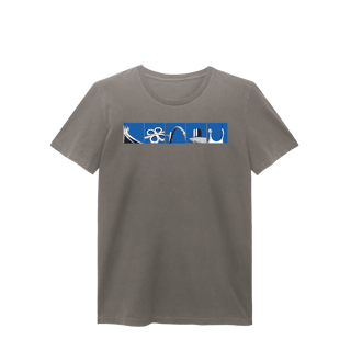 Nome do produto Camiseta estonada babylong ícones Brasília