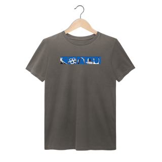 Nome do produto Camiseta estonada reta ícones Brasília