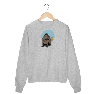 Nome do produto Moletom fechado punchline - capivara