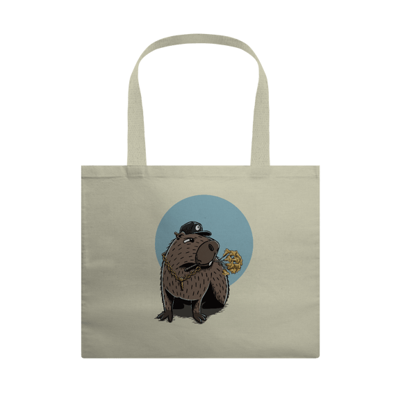 ecobag punchline - capivara