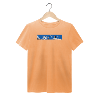 Nome do produto Camiseta estonada reta ícones Brasília