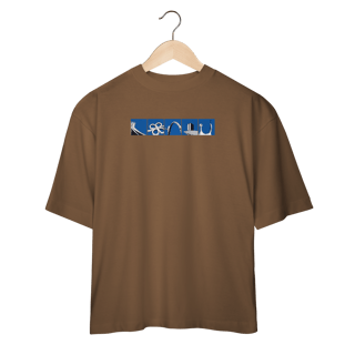 Nome do produto Camiseta Oversized ícones Brasília