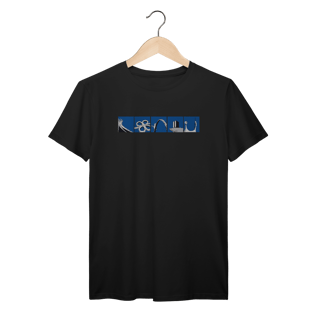 Nome do produto Camiseta reta ícones Brasília