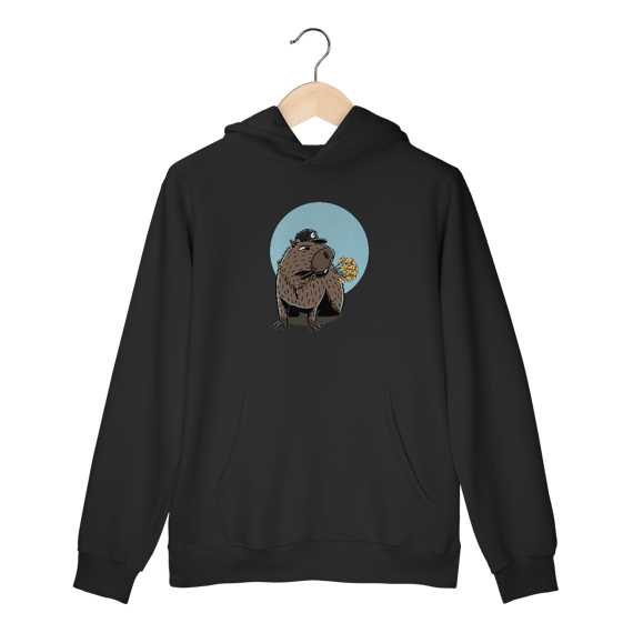 Moletom canguru Punchline - capivara