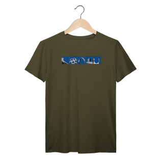 Nome do produto Camiseta reta ícones Brasília