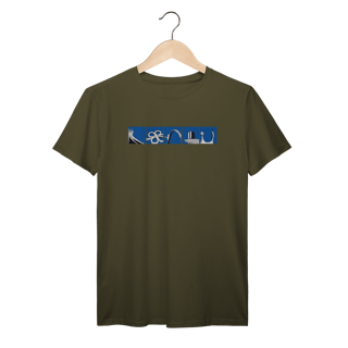 Nome do produto Camiseta reta ícones Brasília