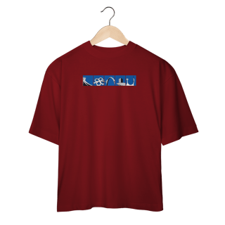 Nome do produto Camiseta Oversized ícones Brasília