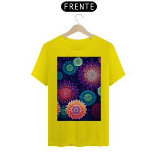 Nome do produto Coleção Mandalas 03<br>T-Shirt Unissex Quality